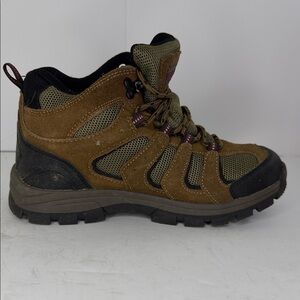 RedHead Men's Brown and Olive Green Hiking Boots